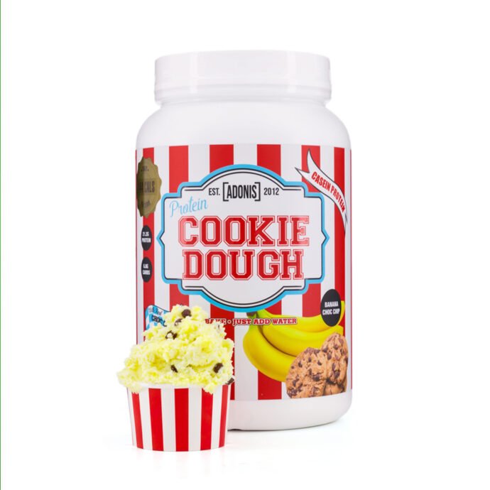 ADONIS PROTEIN COOKIE DOUGH 1KG BANANA CHOCO CHIP