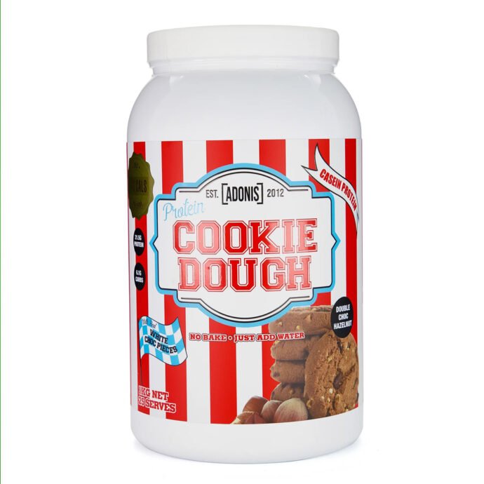 ADONIS PROTEIN COOKIE DOUGH 1KG DOUBLE CHOCO HAZELNUT