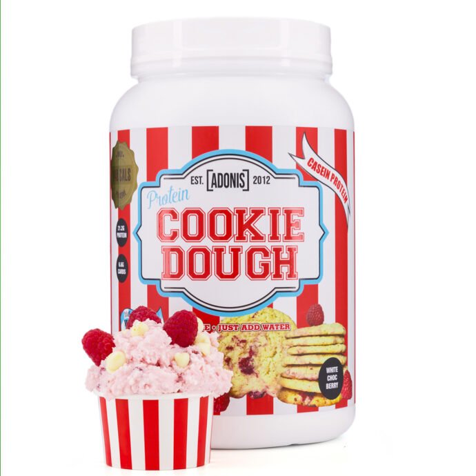 ADONIS PROTEIN COOKIE DOUGH 1KG WHITE CHOCO BERRY