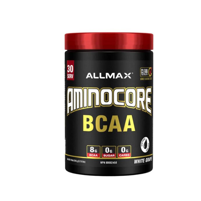 ALLMAX AMINOCORE BCAA 30 SERVINGS WHITE GRAPE