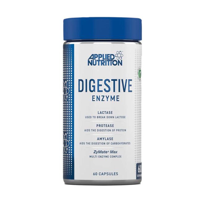 APPLIED NUTRITION DIGESTIVE ENZYME 60 CAPS