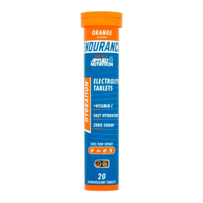 APPLIED NUTRITION ENDURANCE HYDRO TABS ORANGE FLAVOR