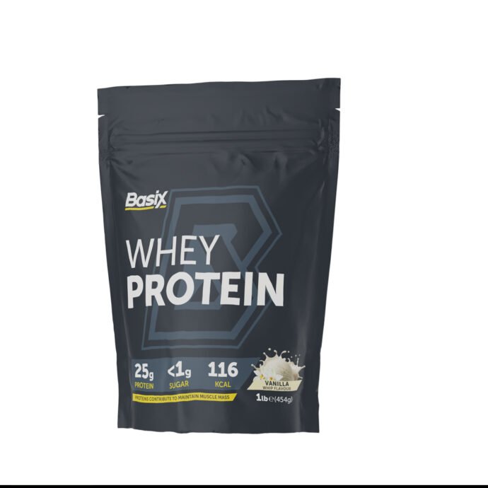 BASIX WHEY PROTEIN 1 LBS VANILLA WHIP FLAVOUR