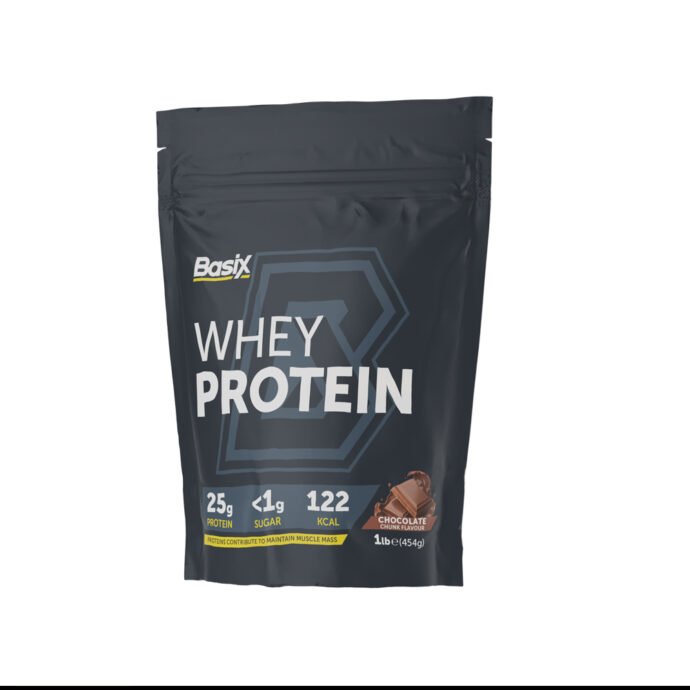 BASIX WHEY PROTEIN 1LBS CHOCOLATE CHUNK FLAVOUR