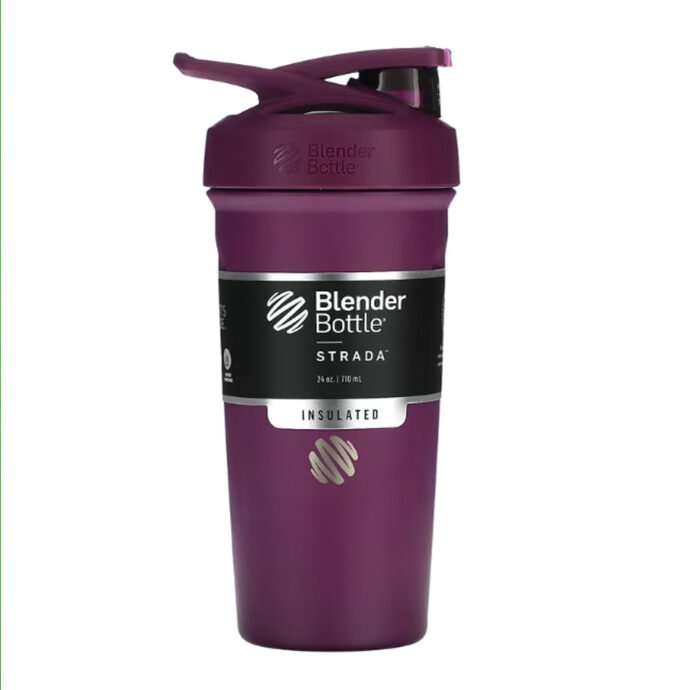 BLENDER BOTTLE STRADA STAINLESS STEEL FC 710ML PLUM