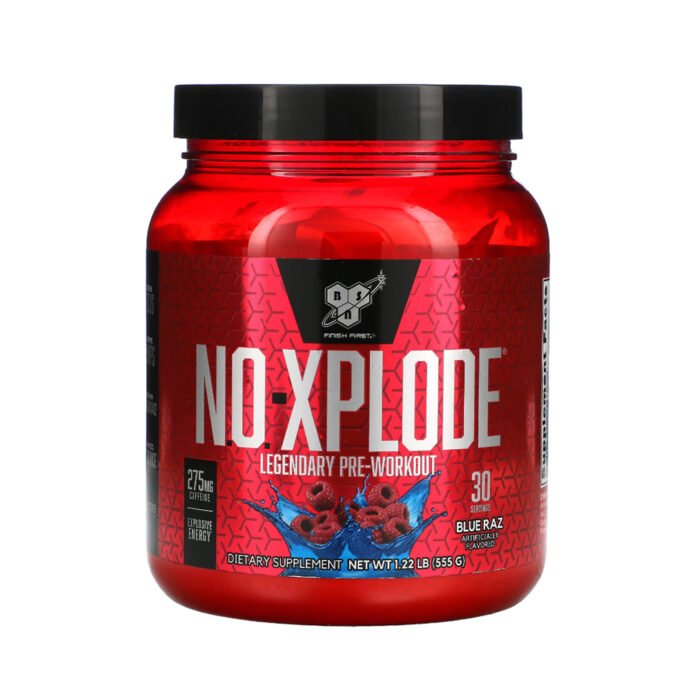 BSN NO:XPLODE 30 SERVINGS BLUE RAZ