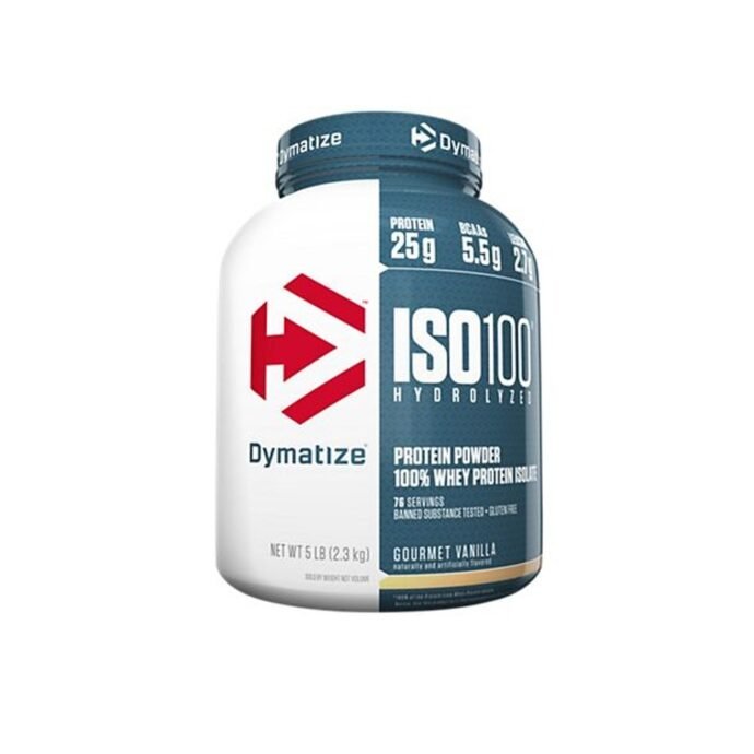 DYMATIZE ISO 100 5 LBS GOURMET VANIILA