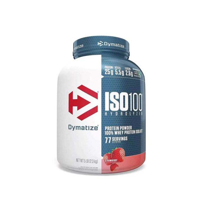 DYMATIZE ISO 100 5LBS STAWBERRY FLAVOUR