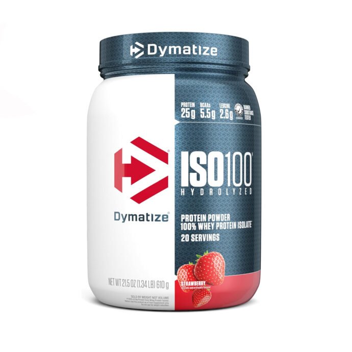 DYMATIZE ISO100 1LBS 20 SERVINS STRAWBERRY