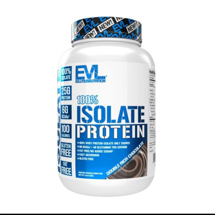 EVL ISOLATE PROTEIN 1.6 LBS DOUBLE RICH CHOCOLATE