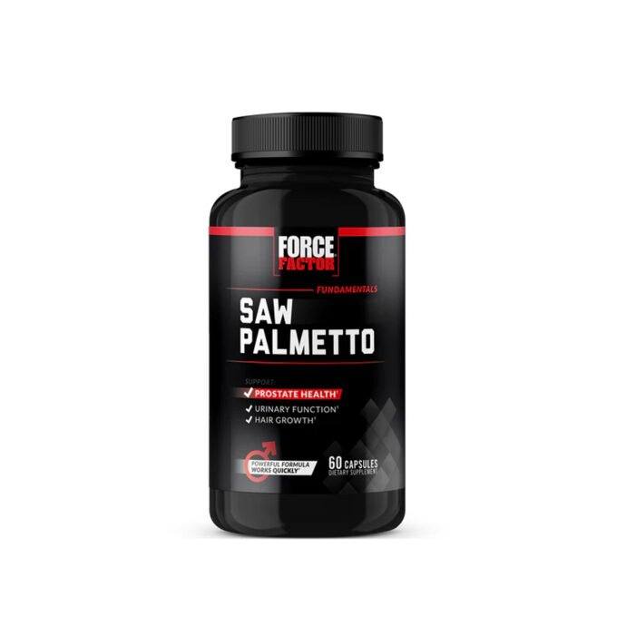 FORCE FACTOR SAW PALMETTO 610 MG 60 CAPSULES