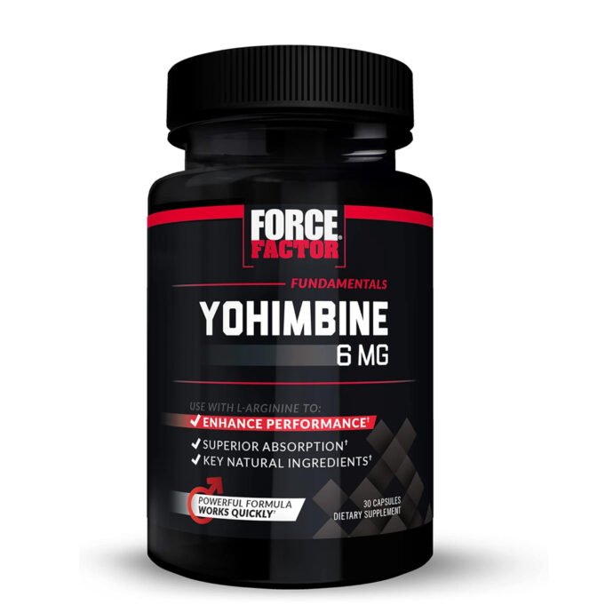 FORCE FACTOR YOHIMBINE 6 MG 30 CAPSULES