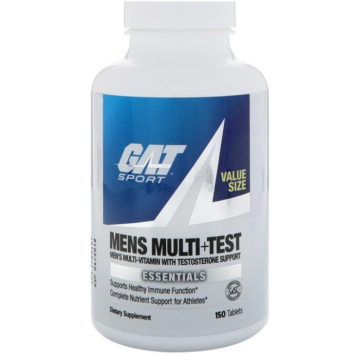 GAT MEN`S MULTI+TEST 150 TABLETS