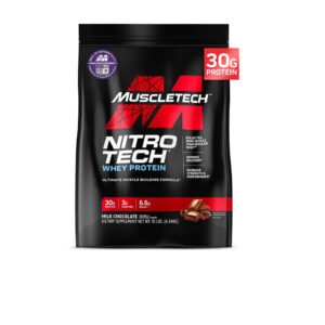 MUSCLETECH NITROTECH WHEY PROTEIN 10LBS MILK CHOCOLATE