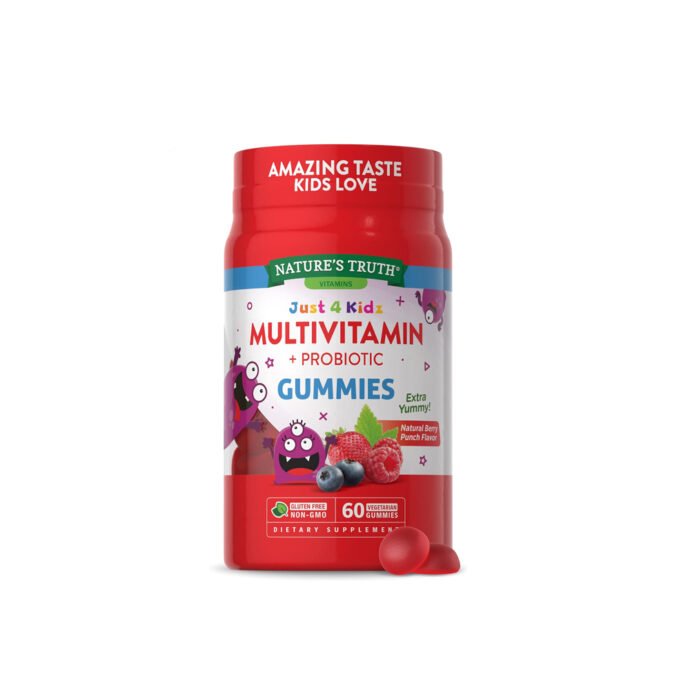 NATURE'S TRUTH MULTIVITAMINS+PROBIOTIC 60 GUMMIES