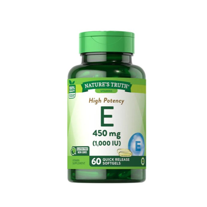 NATURE`S TRUTH VITAMIN E 450 MG 60 SOFTGELS