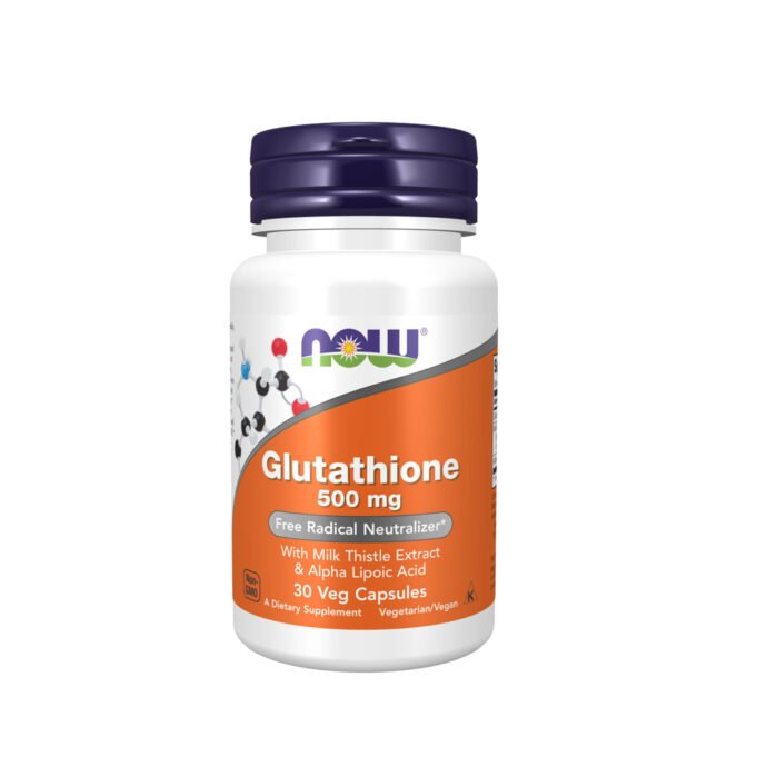 NOW GLUTATHIONE 500MG 60 CAPSULES