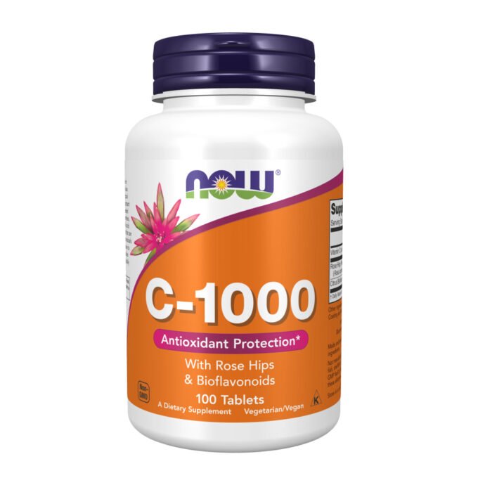 NOW VITAMIN C-1000MG 100 TABLETS