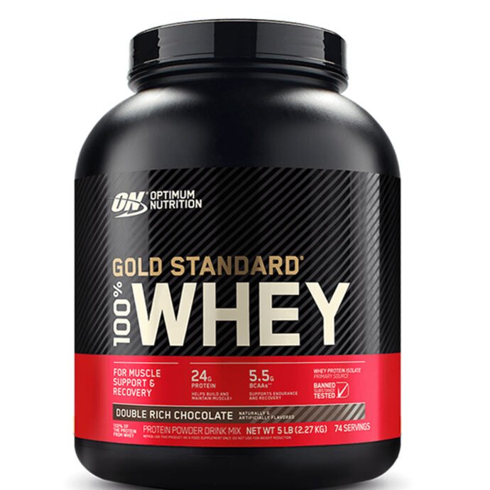 ON 100% GOLD STANDARD WHEY 5LBS DOUBLE RICH CHOCOLATE