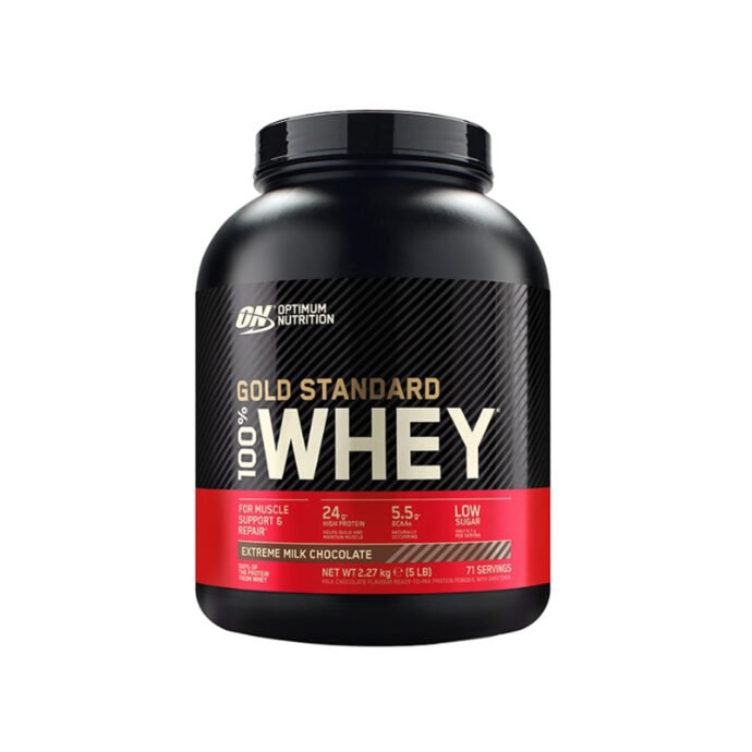 ON 100% GOLD STANDARD WHEY 5LBS EXTREME MILK CHOCOLATE