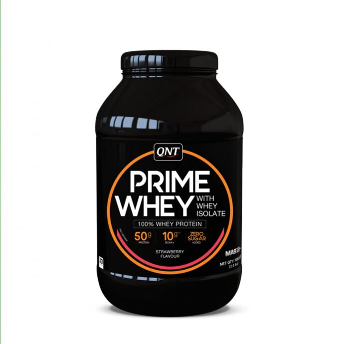 QNT PRIME WHEY 908G STRAWBERRY FLAVOR