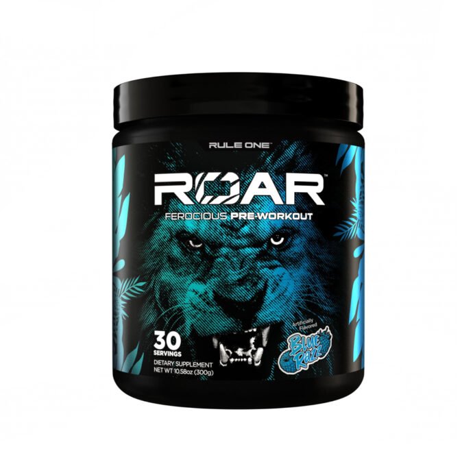 RULE ONE ROAR 30 SERVINGS BLUE RAZZ