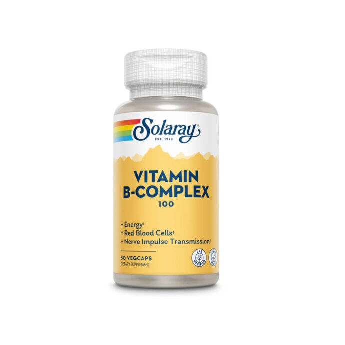 SOLARAY VITAMIN B-COMPLEX 50 CAPSULES