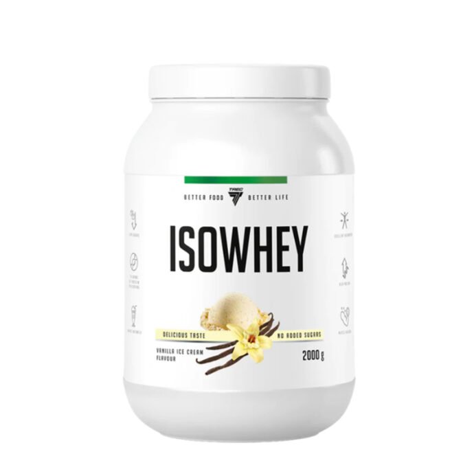 TREC NUTRTION ISOWHEY 2000G VANIILA ICE CREAM FLAVOR