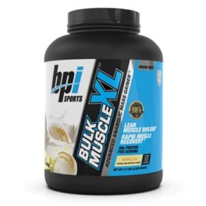 BPI BULK MUSCLE XL 5.7 LBS VANILLA FLAVOR